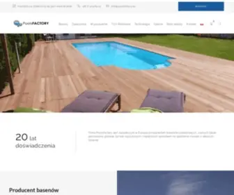 Poolsfactory.eu(Poolsfactory) Screenshot