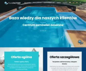 Poolsfactory.info(Pools Factory) Screenshot