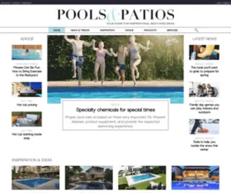 Poolspas.ca(Pools & Patios) Screenshot