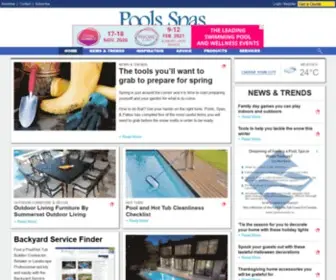 Poolsspaspatios.com(Pools & Patios) Screenshot