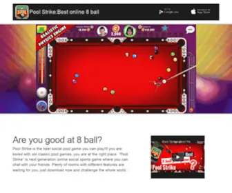 Poolstrike.com(Pool Strike) Screenshot