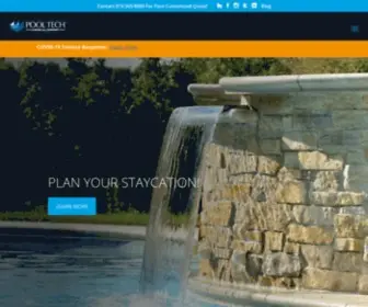 Pooltech.com(Pool Tech) Screenshot