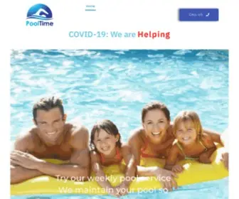 Pooltimeusa.com(Swimming Pool Service) Screenshot