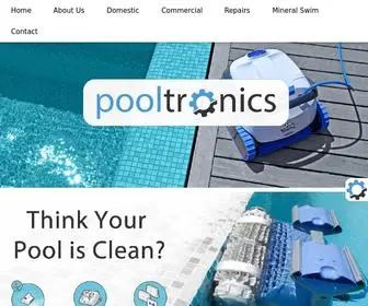 Pooltronics.com.au(Robotic Pool Cleaners in Melbourne Victoria) Screenshot