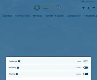 Poolundmehr.de(Pools, Whirlpools, Wasserpflege uvm) Screenshot