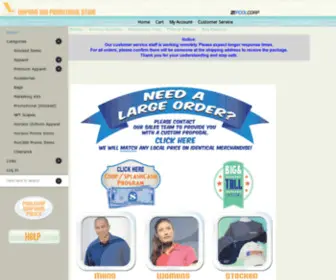 Pooluniforms.com(POOLCORP) Screenshot