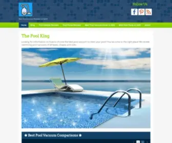 Poolvacuumking.com(Best Pool Vacuums Compared For All Types Of Swimming Pools) Screenshot