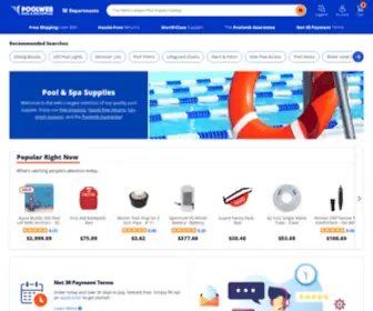 Poolweb.com(Commercial Pool Supplies) Screenshot
