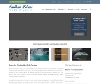 PoolXpressions.com(Southern Leisure Spas & Patio) Screenshot