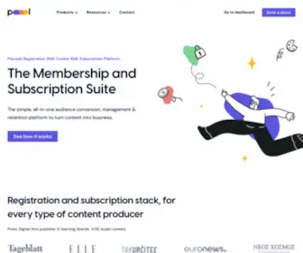 Poool.fr(The Membership & Subscription Suite) Screenshot