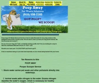 Poopaway.com(Dogs) Screenshot