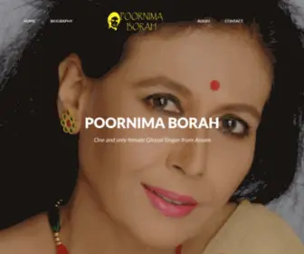 Poornimaborah.com(Poornima Borah) Screenshot