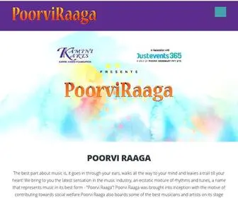 Poorviraaga.com(Poorvi Raaga) Screenshot