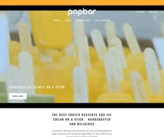 Pop-Bar.biz(Popbar Gelato on a Stick) Screenshot