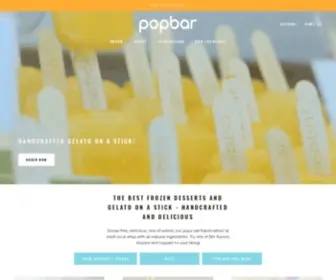 Pop-Bar.com(Frozen desserts) Screenshot