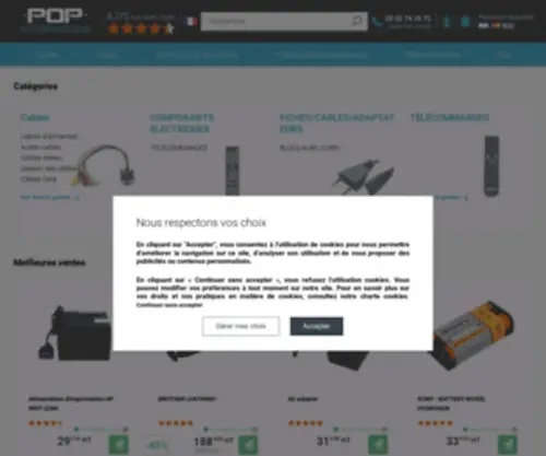 Pop-Informatique.com(Site) Screenshot