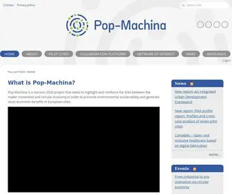 Pop-Machina.eu(Pop machina) Screenshot