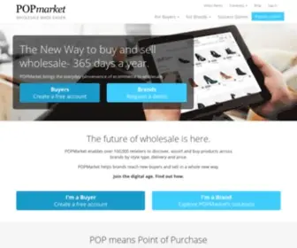 Pop-Market.com(Wholesale Made Easier) Screenshot