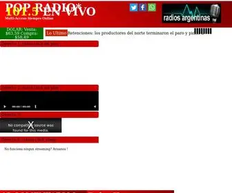 Pop-Radio-AR.com(RADIO POP) Screenshot