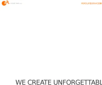 Pop2Life.com(Pop2Life) Screenshot