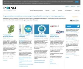 Popai.co.uk(POPAI UK & Ireland) Screenshot