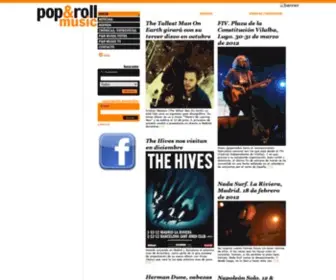 Popandrollmusic.com(Web deshabilitada) Screenshot