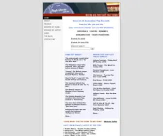 Poparchives.com.au(Pop Archives) Screenshot