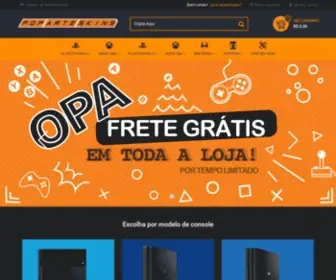 Poparteskins.com.br(Pop Arte Skins) Screenshot