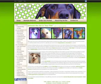 Popartpet.com(Pop Art Pet) Screenshot