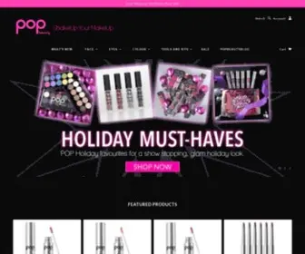 Popbeauty.com(Innovative Skincare & Makeup) Screenshot