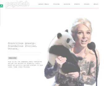 Popbitch.com(Celebrity) Screenshot
