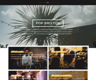 Popbrixton.org(Pop Brixton) Screenshot