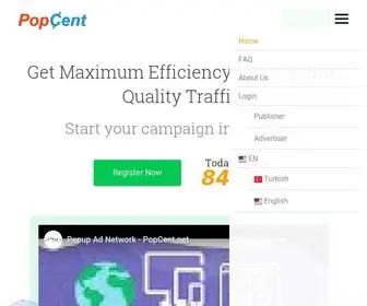 Popcent.net(Popunder Reklam A) Screenshot