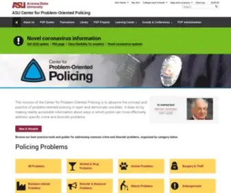 Popcenter.org(Center for Problem) Screenshot