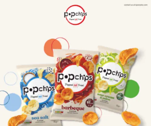 Popchips.co.uk(Popchips UK) Screenshot