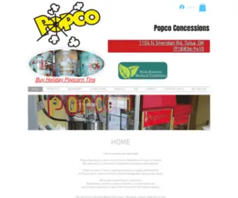 Popcoconcessions.com(Popco Concessions) Screenshot