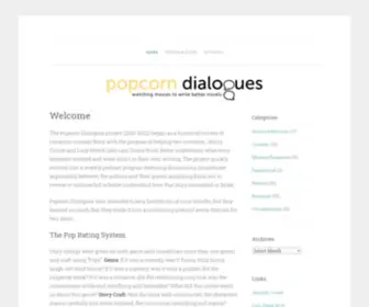 Popcorndialogues.com(Popcorn Dialogues) Screenshot