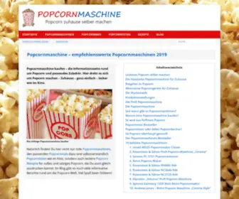 Popcornmaschine-Kaufen.com(Popcornmaschine Kaufen) Screenshot