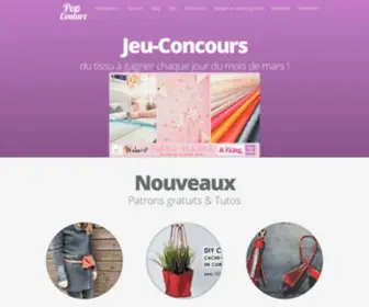 Popcouture.fr(Pop Couture) Screenshot