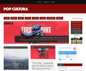 Popcultura.com.br(Pop Cultura) Screenshot