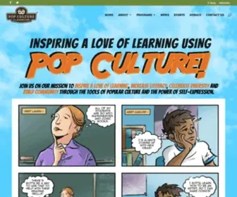 Popcultureclassroom.org(Pop Culture Classroom) Screenshot
