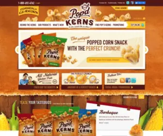 Popdkerns.com(Pop'd Kerns) Screenshot