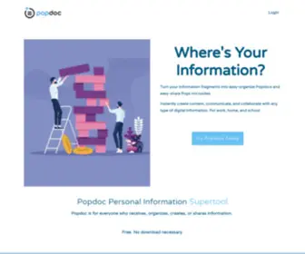 Popdocs.io(Where's Your Information) Screenshot