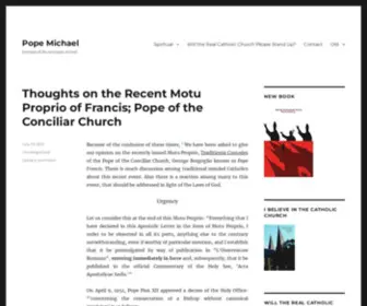 Pope-Michael.com(Pope Michael) Screenshot