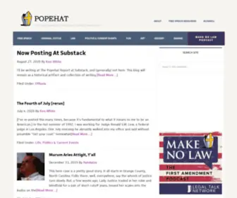Popehat.com(Libertarian) Screenshot