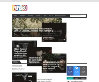 Popes80.com(Diario) Screenshot