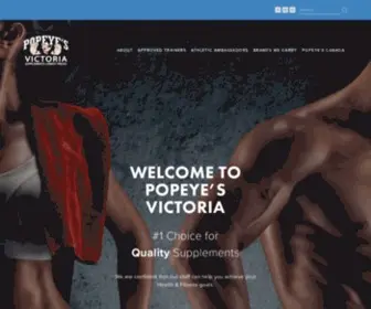 Popeyesvictoria.com(Popeye's Supplements Victoria) Screenshot