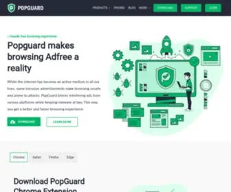 Popguard.org(Home) Screenshot