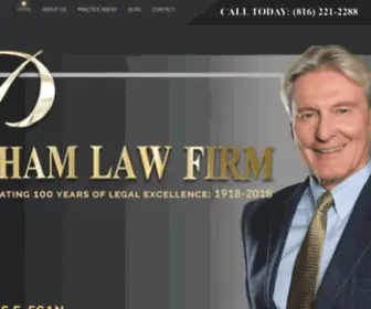 Pophamlaw.com(Popham Law Firm) Screenshot