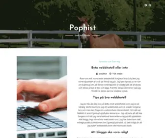 Pophist.se(Pophist) Screenshot